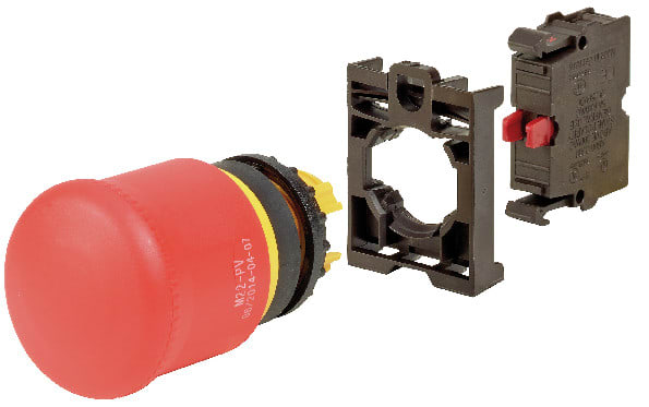 EATON - Hätä-/seis painike - M22-PV-K01-BVP