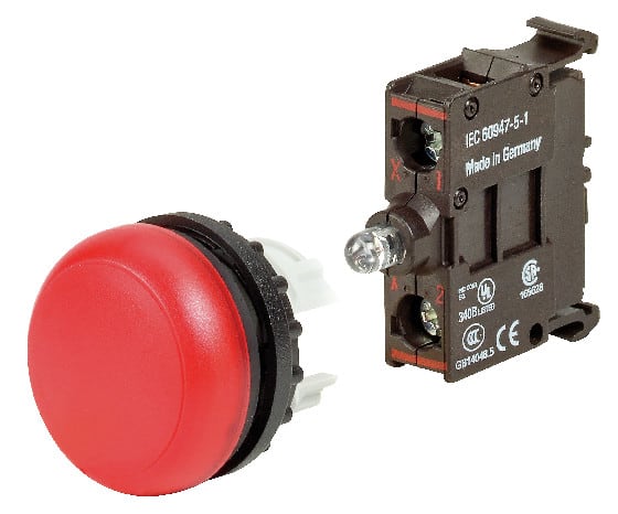 EATON - Merkkivalokaluste LED - M22-L-R-LEDC230-BVP