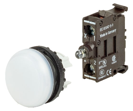 EATON - Merkkivalokaluste LED - M22-L-W-LEDC230-BVP