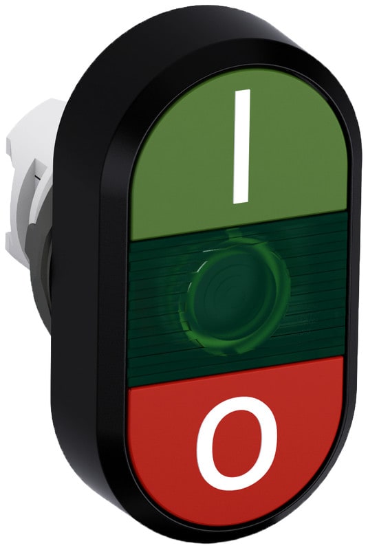 ABB - Kaksoisvalopainike matala I-0 - MPD2-11G VIH-PUN