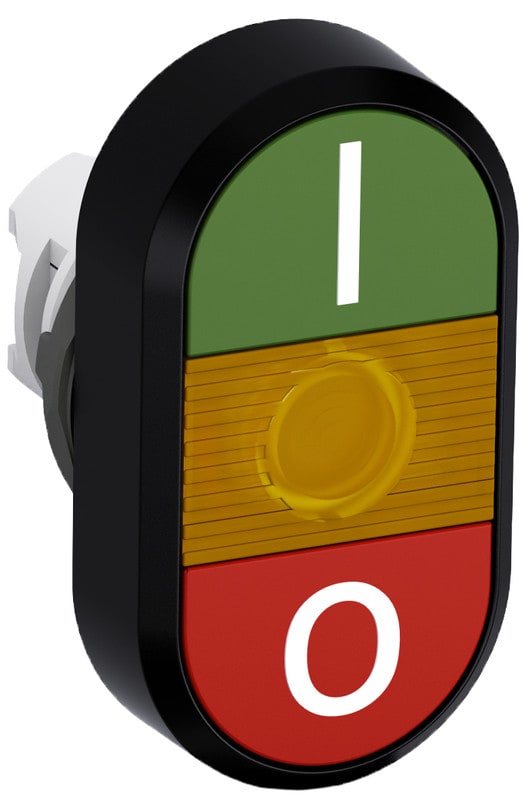 ABB - Kaksoisvalopainike matala I-0 - MPD2-11Y VIH-PUN