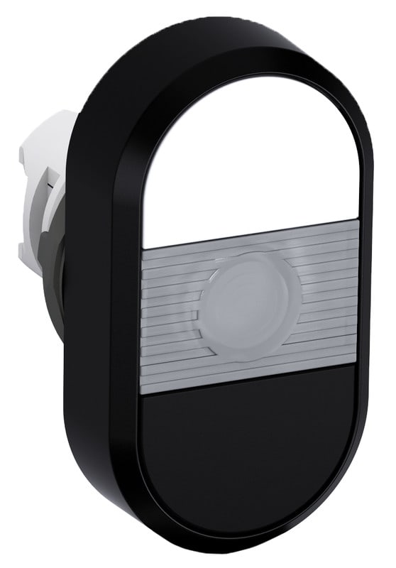 ABB - Kaksoisvalopainike matala - MPD5-11C VAL-MUS