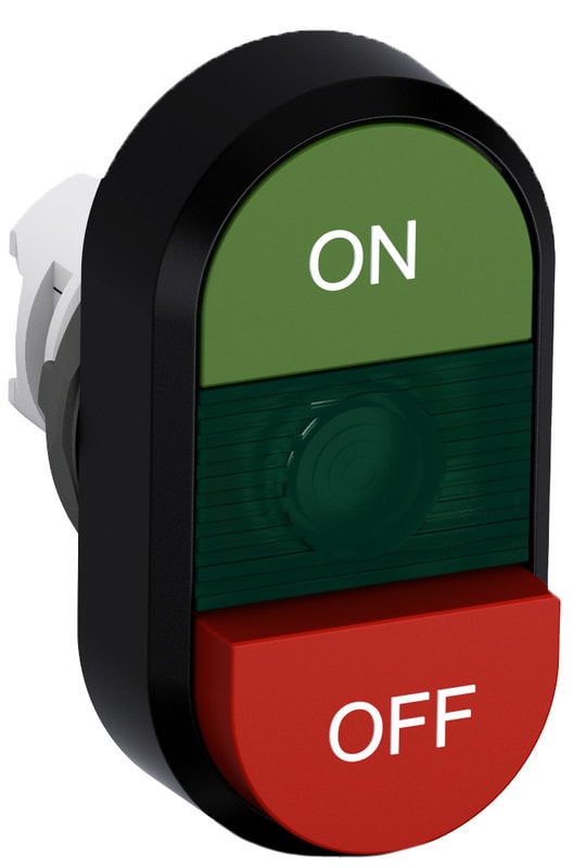 ABB - Kaksoisvalopain. korkea ON-OFF - MPD14-11G VIH-PUN