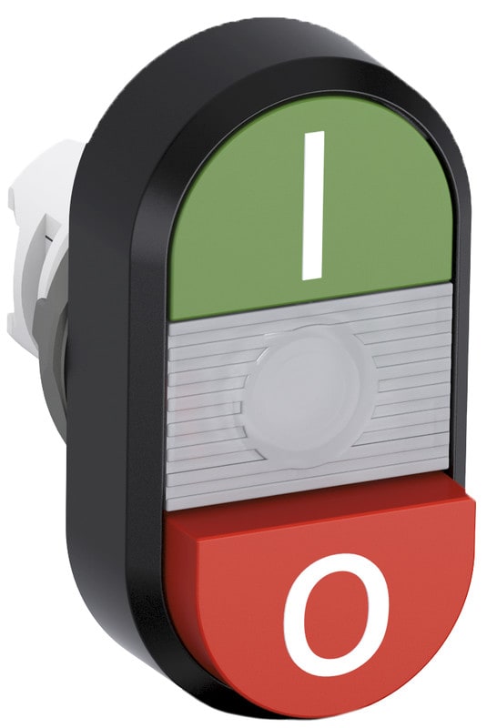 ABB - Kaksoisvalopainike korkea I-0 - MPD13-11C VIH-PUN