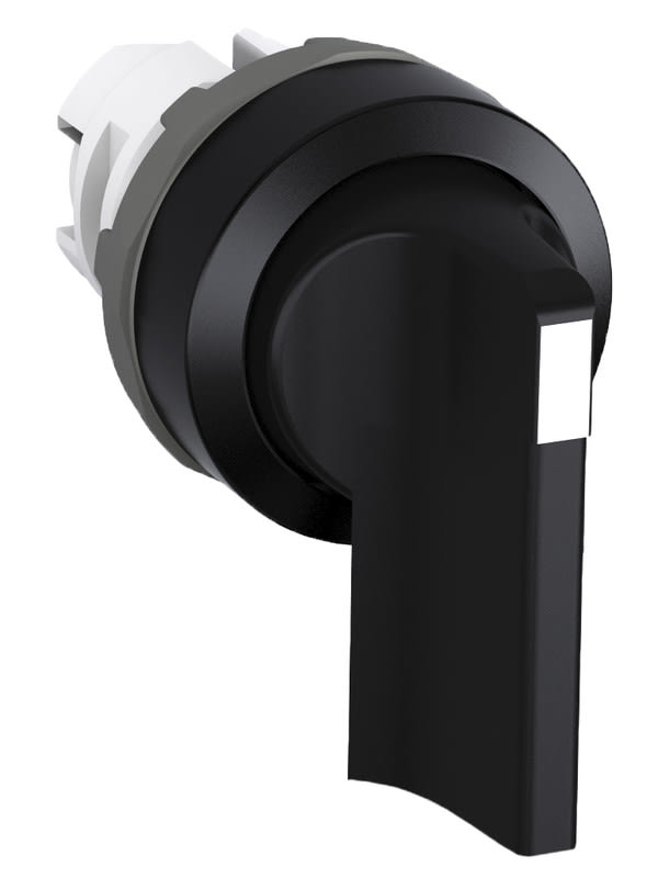 ABB SMART POWER - Valintakytkin - musta, 3-paik, palautuva, A&C-