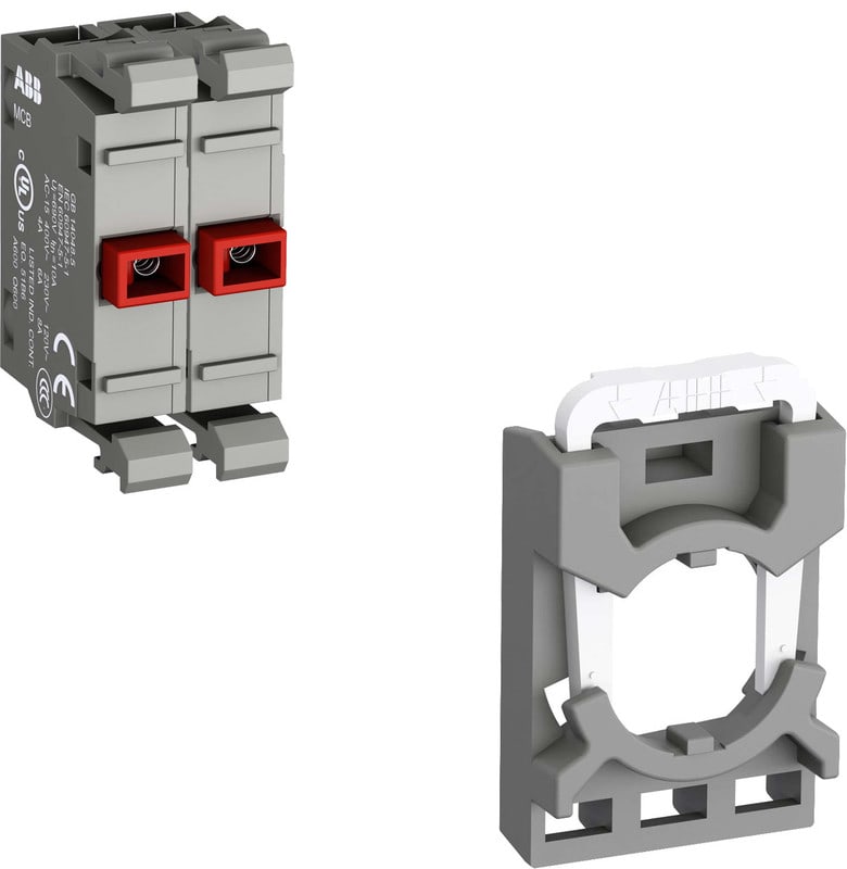 ABB - Kosketinlohko+pidike - MCBH-02 2A