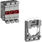 ABB - Kosketinlohko+pidike - MCBH-03 3A