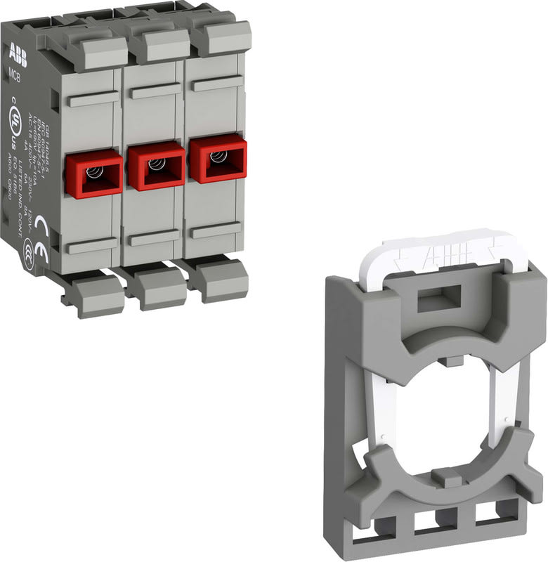 ABB - Kosketinlohko+pidike - MCBH-03 3A