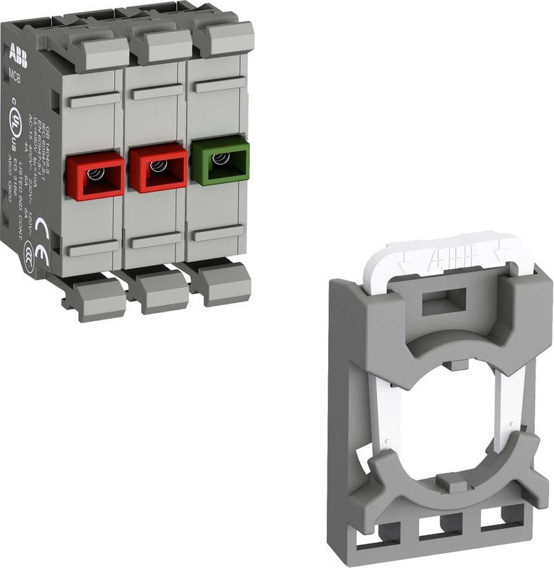 ABB - Kosketinlohko+pidike - MCBH-12 1S 2A