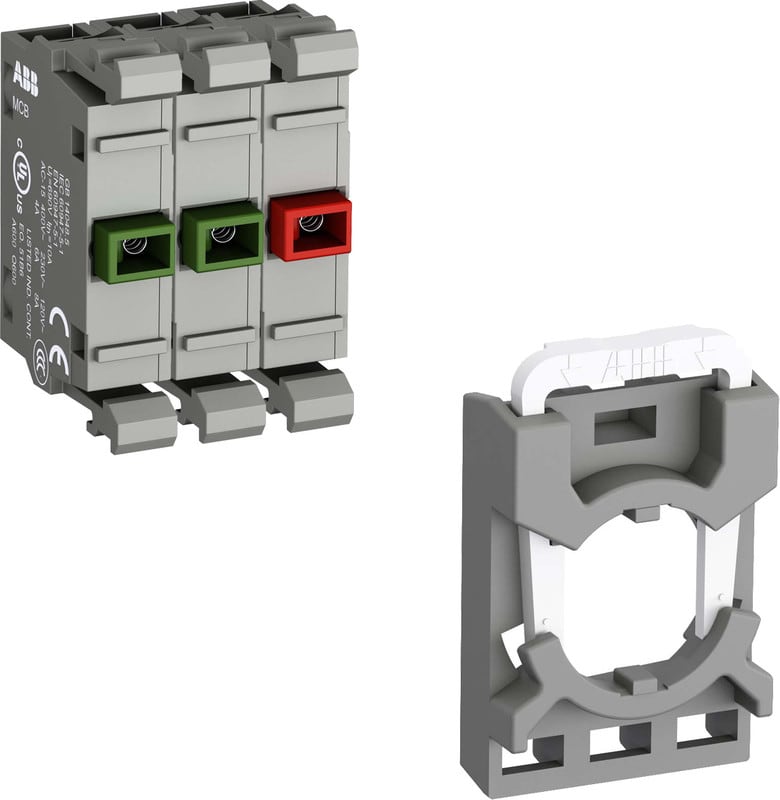 ABB - Kosketinlohko+pidike - MCBH-21 2S 1A