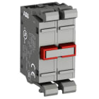 ABB - Kaksoiskosketinlohko+pidike - MCB-20 2s