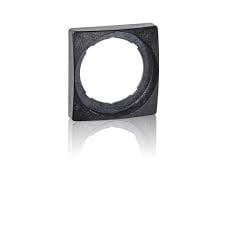 ABB - Neliökaulus painikkeelle - SK616016-2 MUS MUOVI