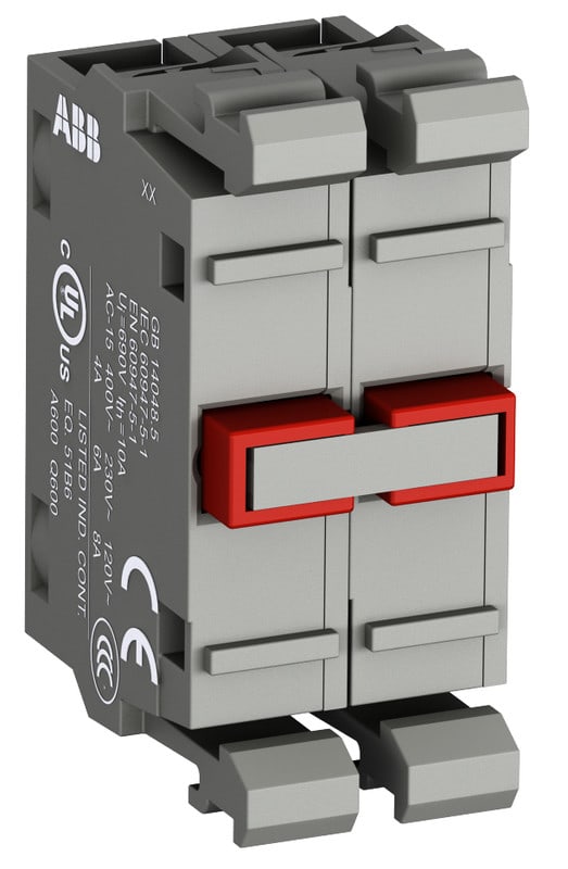 ABB - Kosketinlohko pohja-asenn. - MCB-20B 2s