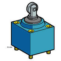 TELEMECANIQUE-SENSORS - Teräsrullatappiohjainpää - ZC2JE62