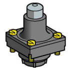 TELEMECANIQUE-SENSORS - Terästappiohjainpää - ZCKD01