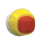 SCHNEIDER ELECTRIC - Hätäseis pun LED kv 24VACDC - ZB5AS84W2B