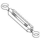 TELEMECANIQUE-SENSORS - Vaijerin kiristin M6 60mm - XY2CZ402