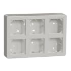 SCHNEIDER ELECTRIC - Pintakehys Exxact - 3x2 pintakojerasia korkea val