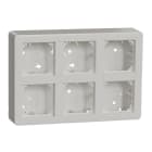 SCHNEIDER ELECTRIC - Pintakehys Exxact - 3x2 pintakojerasia korkea val