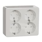 SCHNEIDER ELECTRIC - Pistorasia Exxact - 4S/16A/IP21 PPR 2X