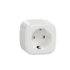 SCHNEIDER ELECTRIC - Pistorasia + kytkin - WISER Pistorasiaplugi 16A