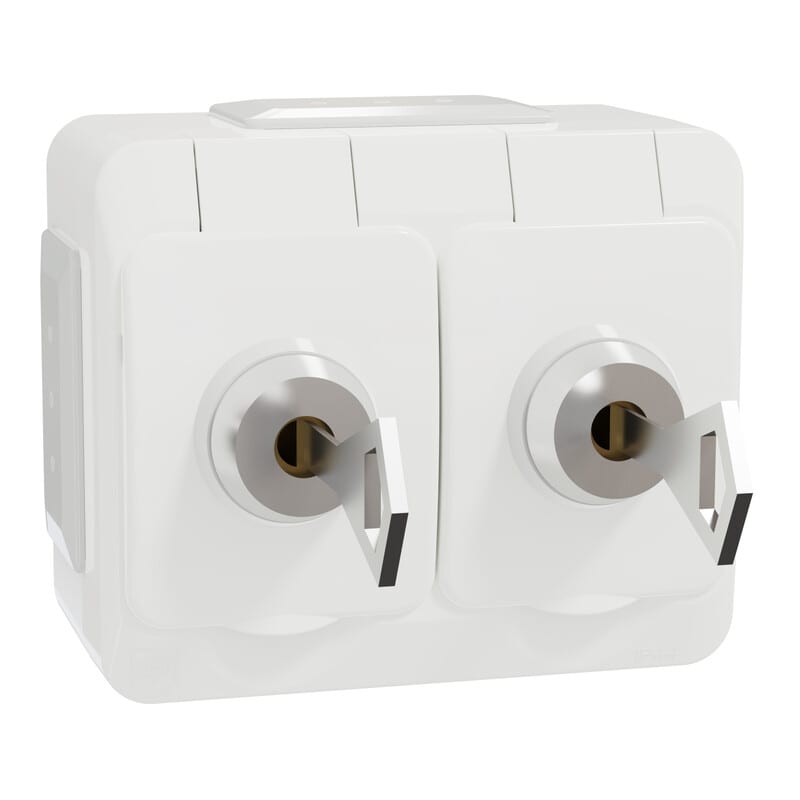 SCHNEIDER ELECTRIC - Pistorasia - 2S/16/IP44 1X PPJ VAL LUKKO