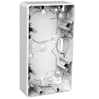 SCHNEIDER ELECTRIC - Pintakehys Exxact - 2-osainen, 35mm, IP20, valk