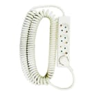 REIMAX ELECTRONICS - Spiraalijatkojohto 4-os - MSKEZ 3x1,5S 5m val