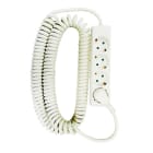 REIMAX ELECTRONICS - Spiraalijatkojohto 4-os - MSKEZ 3x1,5S 5m val