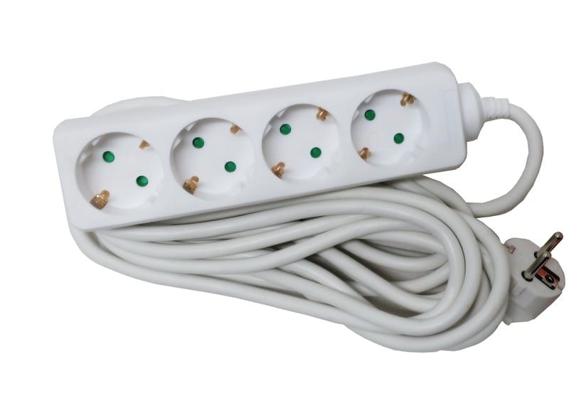 REIMAX ELECTRONICS - Jatkojohto 4-os - H05VV-F(MSK)3x1,5 10m