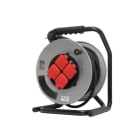 REIMAX ELECTRONICS - Kaapelikela metalli 4xschuko - VSB 3x2,5S 20m IP44