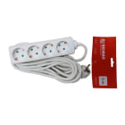 REIMAX ELECTRONICS - Jatkojohto 1-vaihe - 1,5 m, 4-os. H05VV-F 3G1,5
