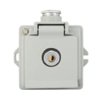 SELCAST - SCHUKO 16A IP44 1xPK16/1 - 517 101 Harmaa LUKOLLINEN