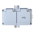 SELCAST - Pistorasia PK16/2 IP44 - KAKSOIS-SCHUKO+USB 2xPK16