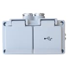 SELCAST - Pistorasia PK16/9 IP44 - KAKSOIS-SCHUKO+USB 2xPK16