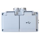 SELCAST - Pistorasia PK16/9 IP44 - KAKSOIS-SCHUKO+USB 2xPK16