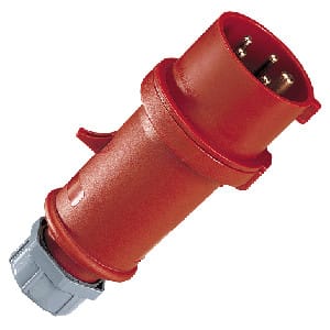 MENNEKES - Voimapistotulppa - 3322 - 32A5p6h400V IP44, vv
