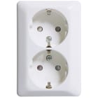 ELKO - Pistorasia ELKO RS Nordic - 2S/16A/250V/IP21 PPJ 1X VAL