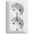 ELKO - Pistorasia ELKO RS Nordic - 2S/16A/250V/IP21 PPJ 1X VAL