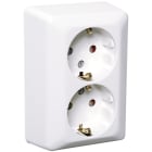 ELKO - Pistorasia ELKO RS Nordic - 2S/16A/250V/IP21 PPR VAL