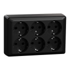 ELKO - Pistorasia ELKO RS16 - 6S/16A/250V/IP21 PPR MUS
