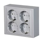 ABB - Pistorasia Impressivo - 4S/16A/IP21 PPJ HL lua