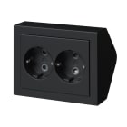 ABB - Pistorasia Impressivo - 2S/16A/IP21 PPJ HL mus kulma
