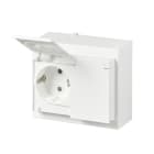 ABB - Pistorasia Impressivo - 2S/16A/IP44 PPJ 1X mVAL