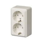 ABB - Pistorasia Jussi - 2S/16A/250V/IP21 2X PJ val