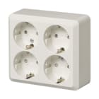 ABB - Pistorasia Jussi - 4S/16A/250V/IP21 0X PJ val