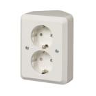 ABB - Kulmapistorasia Jussi - 2S/16A/250V/IP21 PPJ HL val