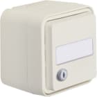 HAGER - Pistorasia W.1 - 1S/16A/IP55 LUK/MI PPJ val