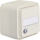 HAGER - Pistorasia W.1 - 1S/16A/IP55 LUK/MI PPJ val