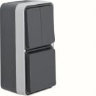 HAGER - Pistorasia W.1 - 1S/16A 6+6/10A IP55 PPJ har